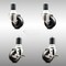 Service Caster 3 Inch 316SS Soft Rubber Swivel 1-7/8 Inch Expanding Stem Caster Brake SCC, 2PK SCC-SS316EX20S314-SRS-2-TLB-2-178 - alternate 5